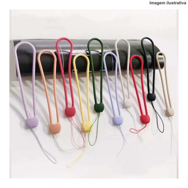 CORDAO DE SILICONE P/ CELULAR Atacado