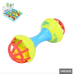 Chocalho para Bebê Plástico e Ergonômico Sortidos Atacado