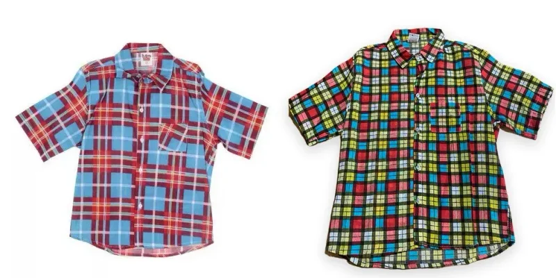 000066 CAMISA MANGA CURTA JUNINA TAM 16 Atacado