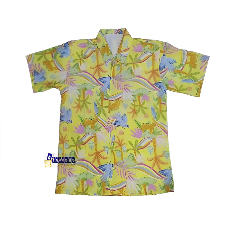 Camisa Social Estampadas Atacado