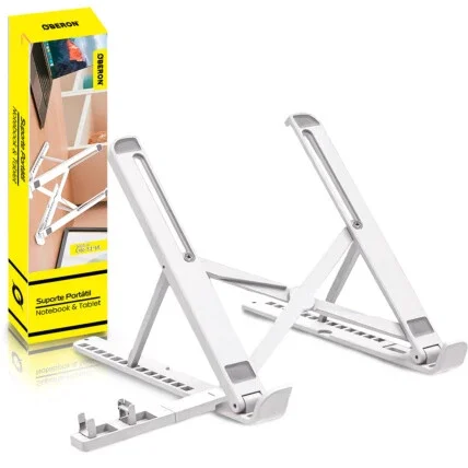 Suporte para Notebook e Tablets de Mesa Ajustável OBERON - OR-SP14 Atacado