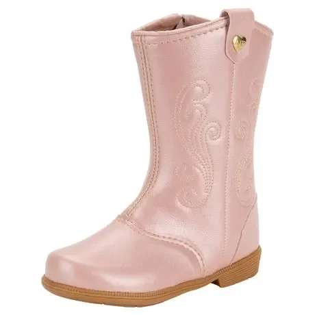 Bota Infantil Feminina Nathielly 009097 Rosa Atacado