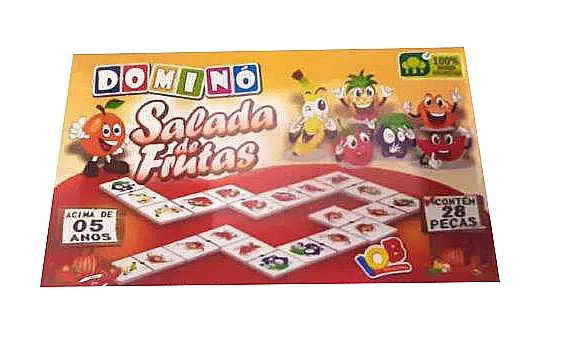 004 DOMINO SALADA DE FRUTAS Atacado