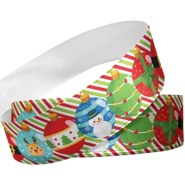 Fita de Gorgurão Natal DC_254 - 38mm x 10m - Bela Fita Atacado
