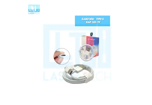 CABO USB / TIPO C KAP-305-TY Atacado