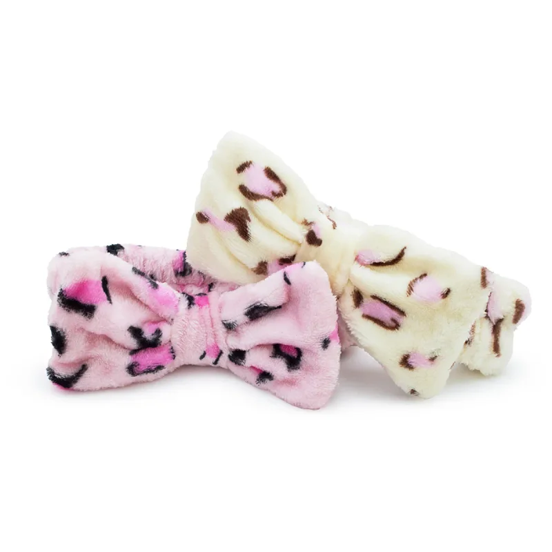 Faixa de Cabelo Para SkinCare e Maquiagem- Oncinha