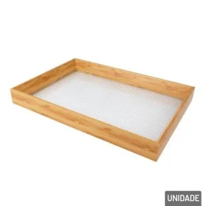 Bandeja Decorativa de Poliestireno 21,8x31,8cm Atacado