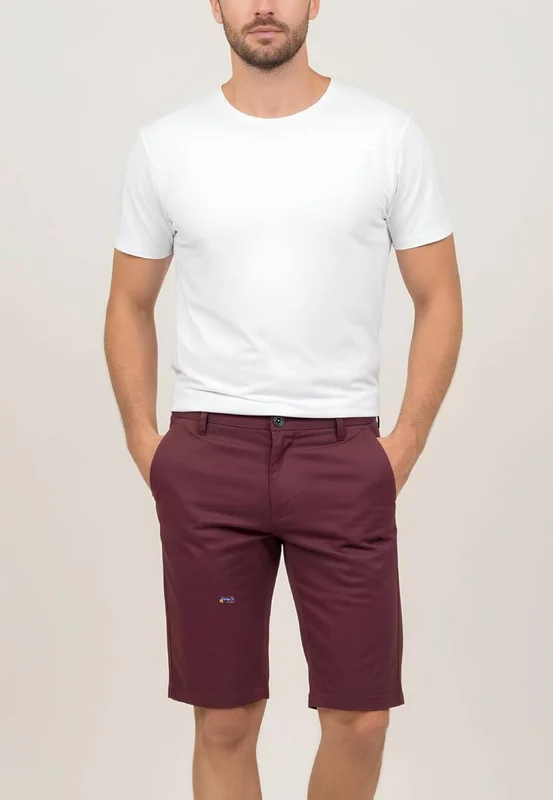 Bermuda Brim Liso Colorida Atacado