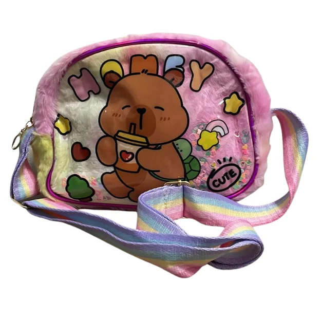 BOLSA C/ALÇA VELUDO CAPIBARA MO-TY-K23 Atacado