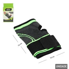 Munhequeira de Nylon Elástica com Velcro Atacado