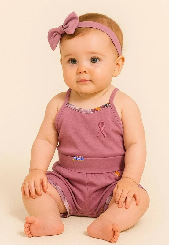 Macaquinho Bebê Ribana Canelada Atacado