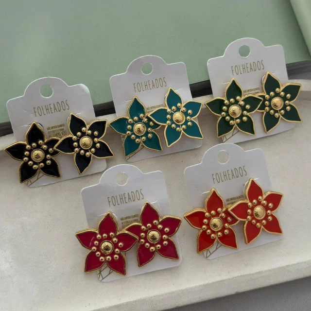 BRINCO RESINADO FLOR Atacado