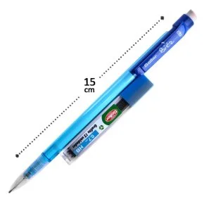 Lapiseira 0.7mm com Borracha e Grafite Bitz Color Atacado