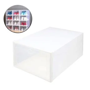 Caixa Organizadora para Sapato Plástico Empilhável Atacado