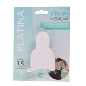 Fita Métrica 1,5m Ergonômica Branco Atacado