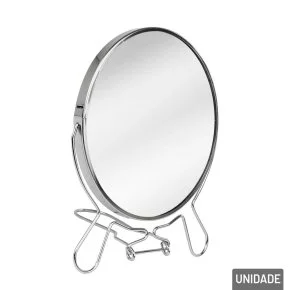 Espelho de Mesa Dupla Face 6" Redondo Atacado