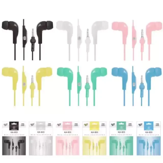 FONE COM MICROFONE SIMPLES F-060 KA-833 Atacado