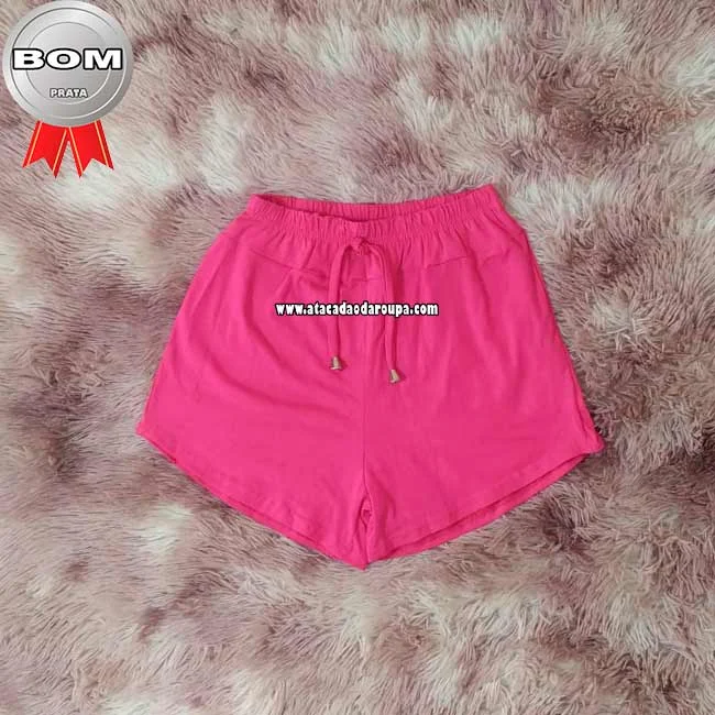 Short de Fio Torcido Plus Size Atacado