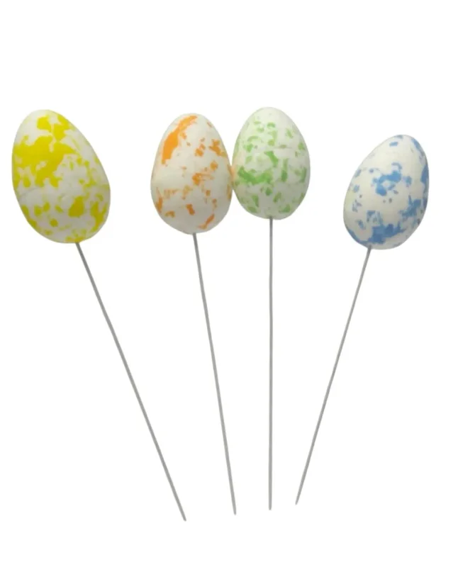 BF1091 OVO DE ISOPOR NO PALITO C/4 3X25CM Atacado