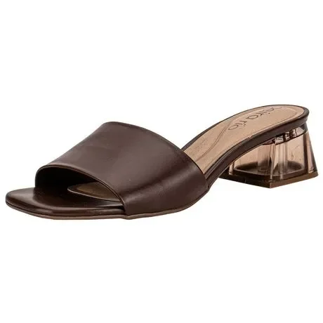 Tamanco Feminino Salto Grosso Beira Rio 8468210 Café Atacado