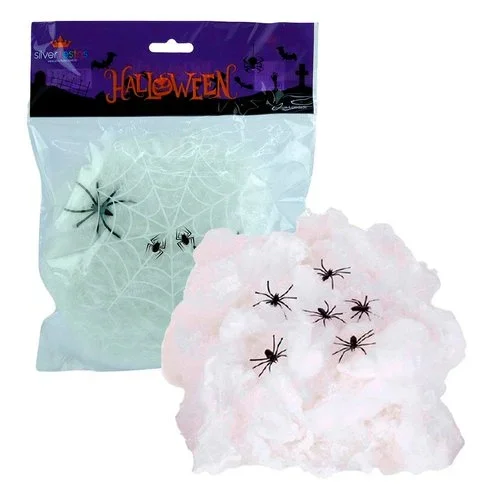 Teia com Aranhas Artificial Decoração Para O Halloween Atacado para Revenda