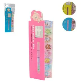 Marcador de Páginas 120 Folhas 8 Modelos Sortidos Atacado