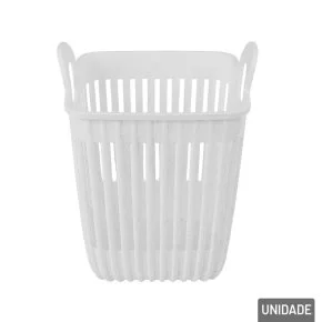 Organizador Multiuso Plástico 13,5x10,5m Branco Atacado