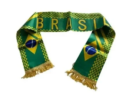 CP974 FAIXA CACHECOL TORCEDOR - EM TECIDO -135 CMX14 CM Atacado