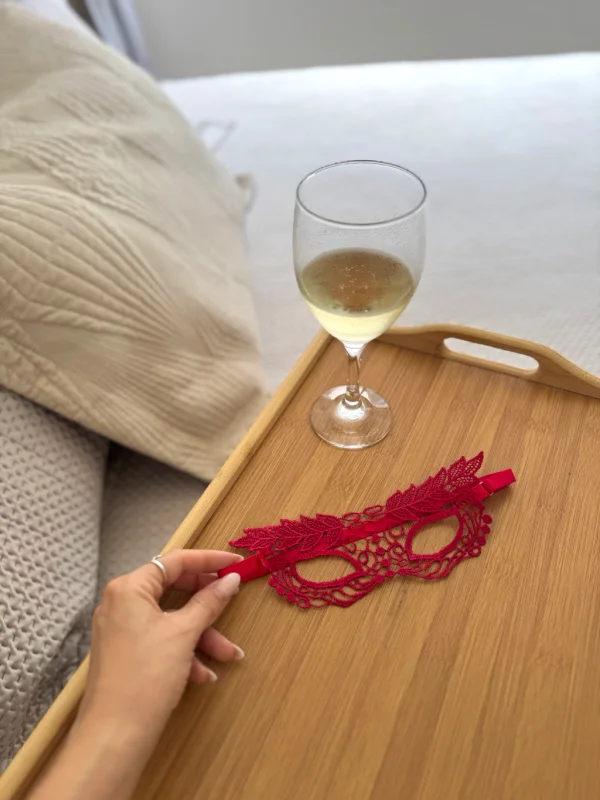 Mascara Fetiche Vermelho Atacado