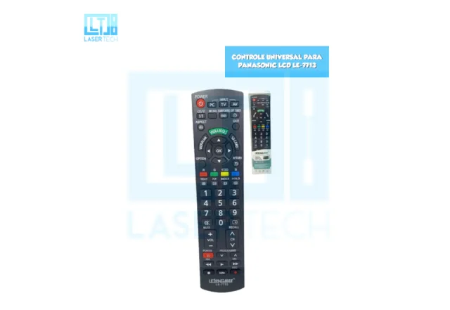 LE-7713 CONTROLE UNIVERSAL PARA PANASONIC LCD Atacado