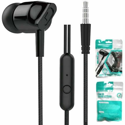 Fone de Ouvido Com Fio Intra-Auricular Com Microfone ST-2007 Atacado