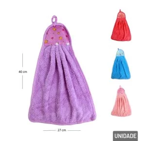 Toalha de Poliéster 27x40cm Naninha Color Atacado