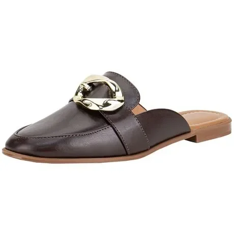 Sapato Feminino Mule 1376120 Café Atacado