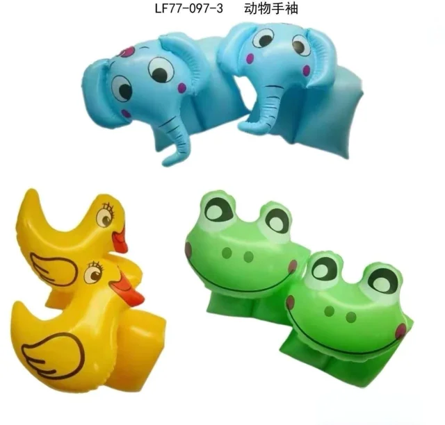 Kit C/12 Pares de Boias de Braço Bichinhos 3D Atacado