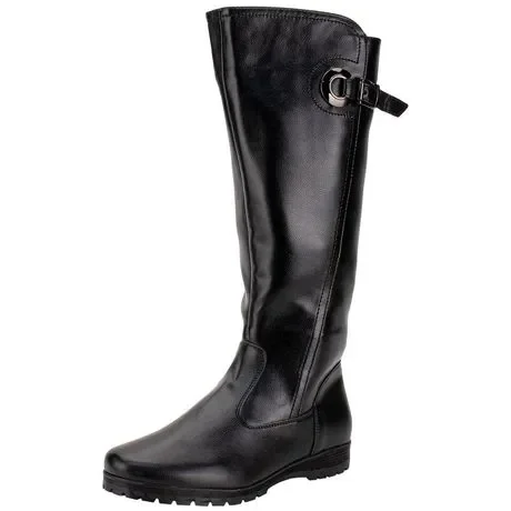 Bota Feminina Cano Alto Mooncity 71130 Preto Atacado