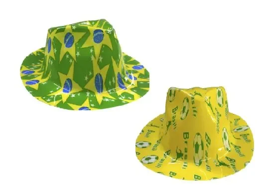 CP321 CHAPEU DE PLASTICO COWBOY BRASIL Atacado