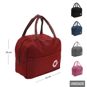 Bolsa Térmica 29x23cm com Alça Color Atacado