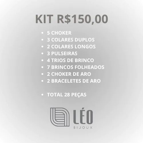 KIT 150,00 TRADICIONAL Atacado