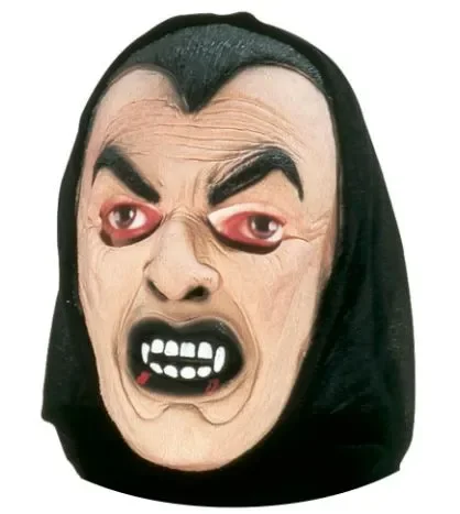 779 MASCARA LATEX C/CAPUZ DRACULA Atacado