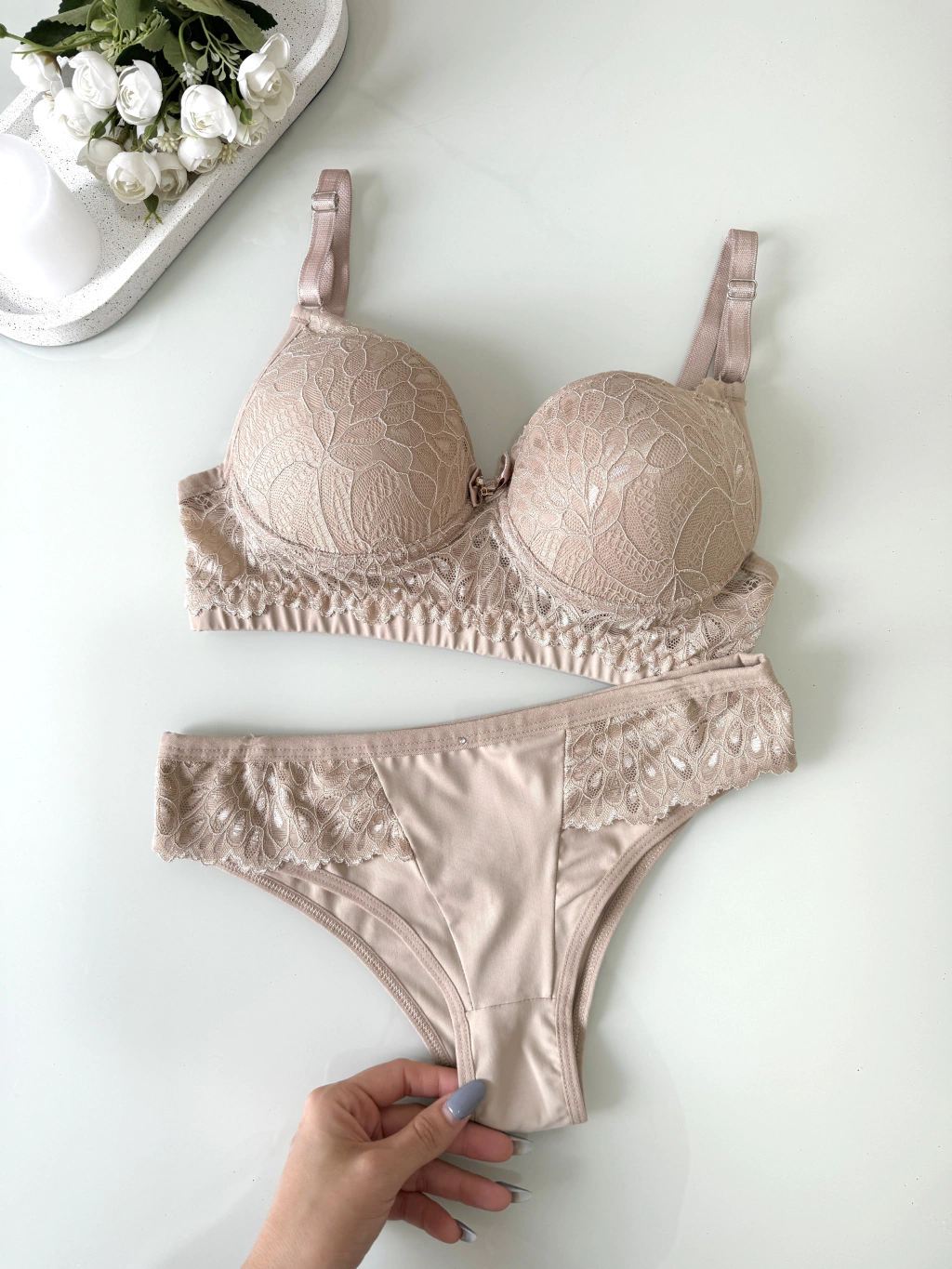 Conjunto Zoe Nude Atacado