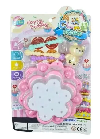 TK-AB0050 CONJUNTO COMIDINHA DE PLASTICO C/15 PEÇAS Atacado