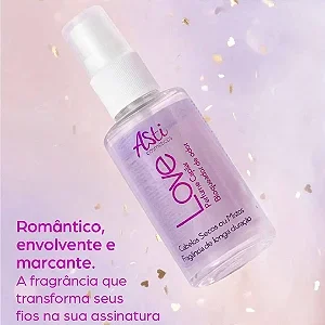 Perfume de Cabelo Asti Love Atacado para Revenda