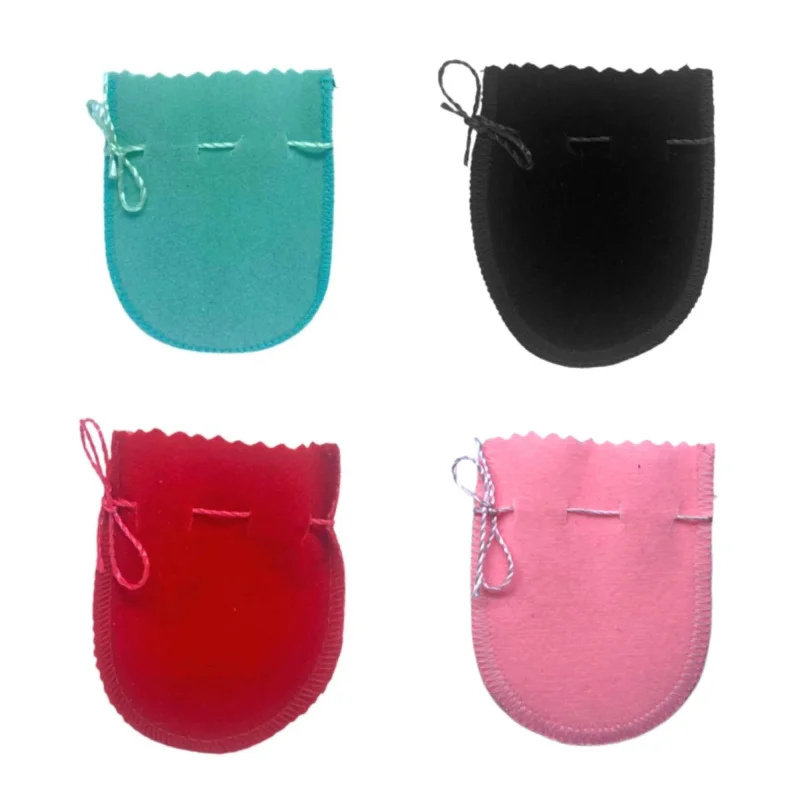 Saquinho de Veludo 6,5x8 cm - 10 e 100 unidades Atacado para Revenda