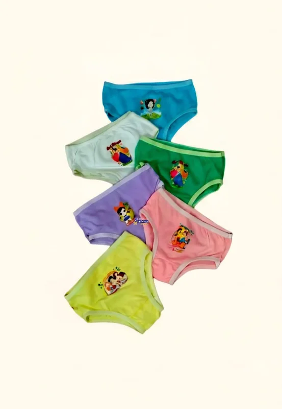 Calcinha infantil Algodão Personagens Atacado