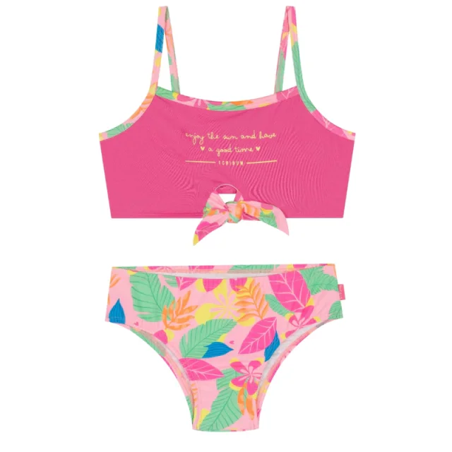Kit 6 Conjunto Biquini Feminino Kamylus do 4 ao 10 Verão Atacado