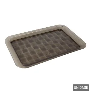 Bandeja Decorativa de Plástico 32,5x20cm Ibiza Atacado