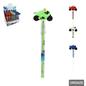 Lapiseira Troca Ponta com Borracha Moto Atacado