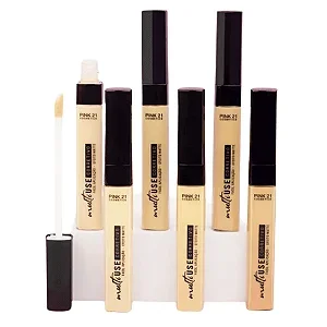 Kit 06 Unidades Corretivo Líquido Multi Use Efeito Matte Pink 21 CS4243 Atacado para Revenda