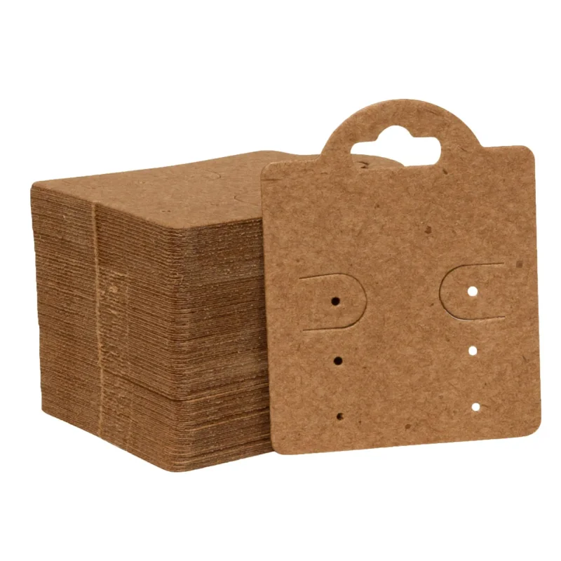 Cartela Cadeado - Kraft - Pacote com 1.000 unidades Atacado para Revenda