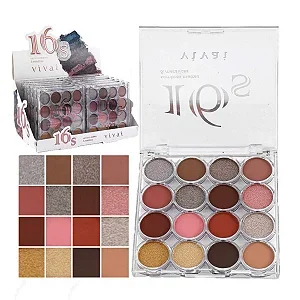 Vivai - Paleta de Sombras 16S 4075 - 12 Und Atacado para Revenda